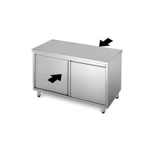 Tavoli inox passanti neutri